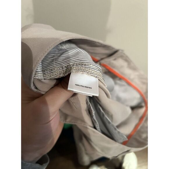 Peter Millar EB66 Pants Mens Size 38 38x34 Khaki Tan Beige - Picture 4 of 9